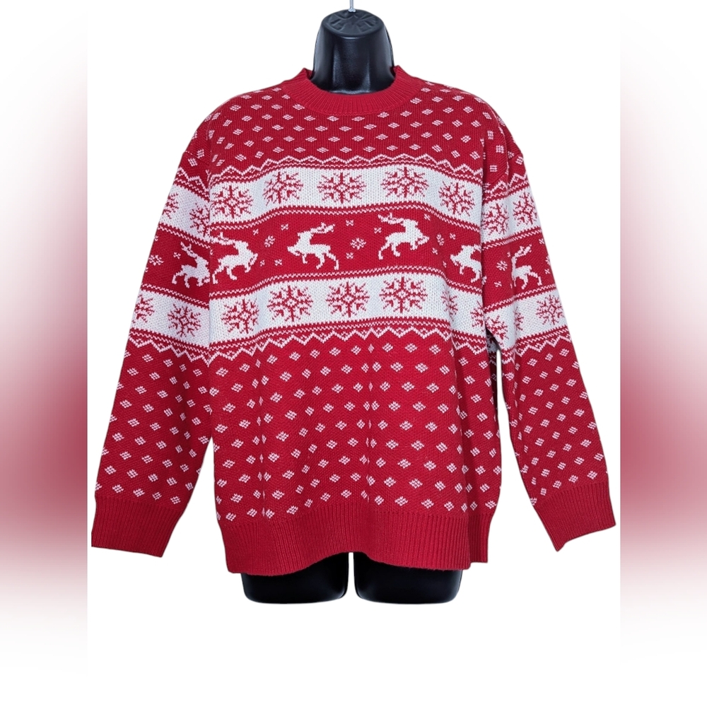 🆕 LuLaRoe "Reindeer Run" Holiday Sweater (L)